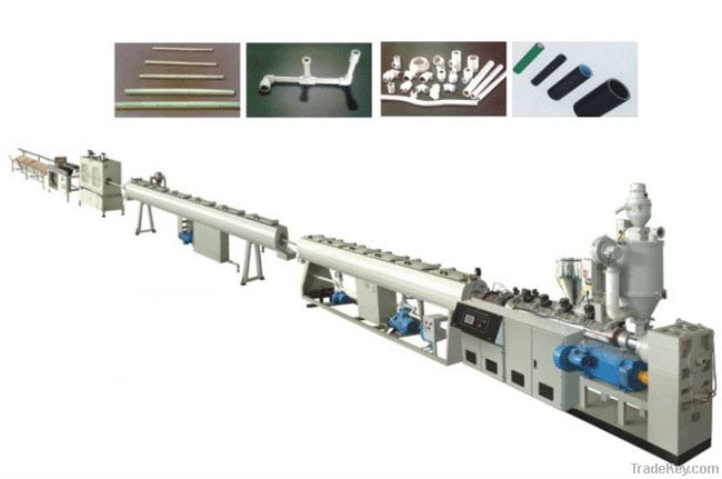 PERT heat preservation insulation pipe production line