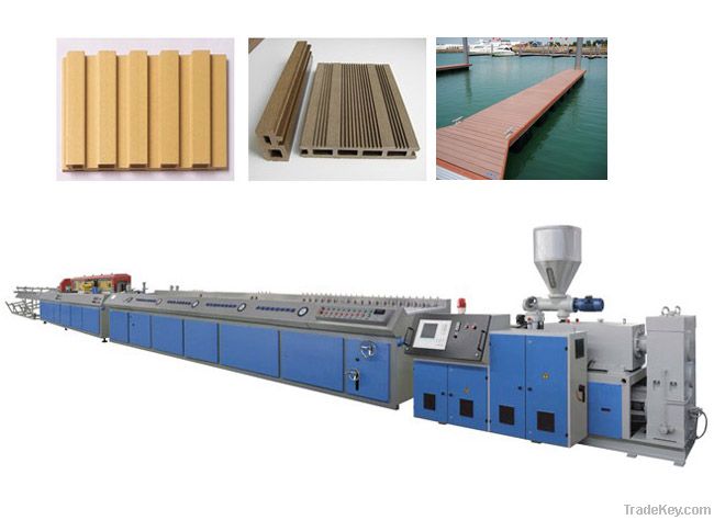 Wood Plastic Composite Extrusion Line