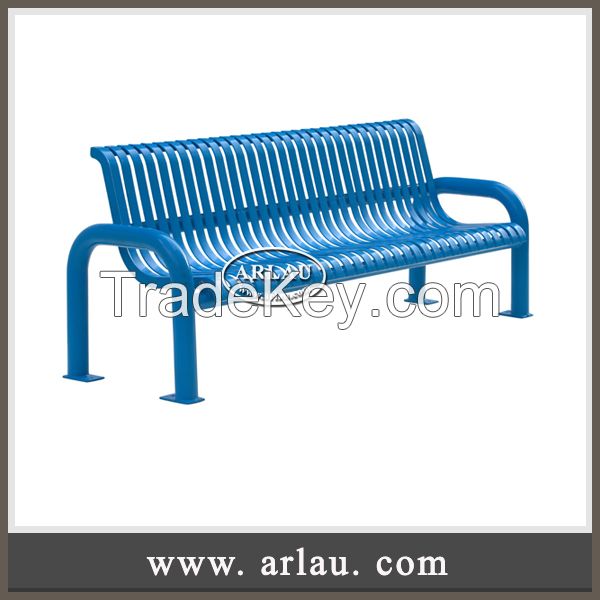 Arlau outdoor furniture patio, thermoplastic powder coating park bench