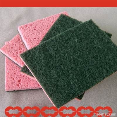 cellulose kitchen cleaning sponge