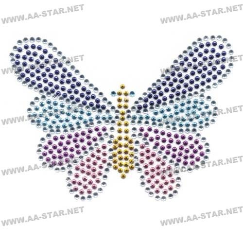hotfix rhinestone butterfly motif swarovski design