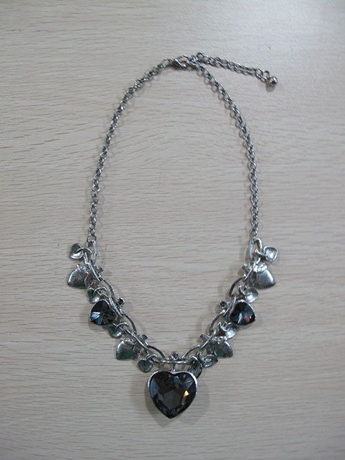 2014 Spring/Summer rhinestone alloy necklace gemstone chain jewlry