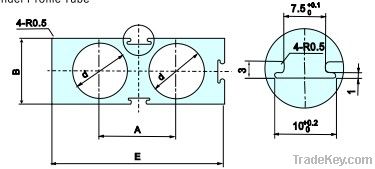 Airtac Double Rods Cylinder Tube (TN TDA)