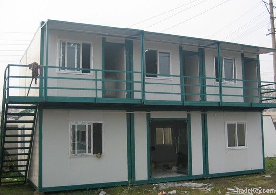 Two storeys standard 20ft container  house comfortable home