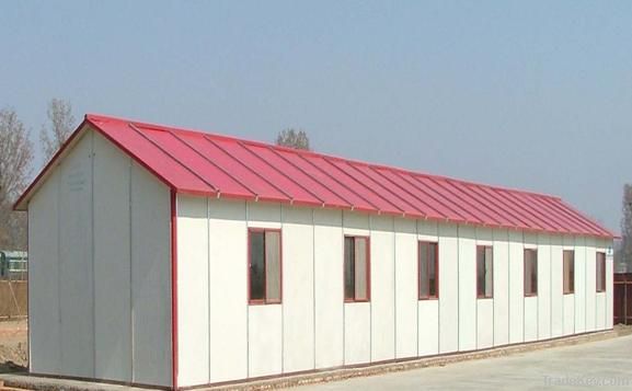 High insulated sandwich panel prefab modular house