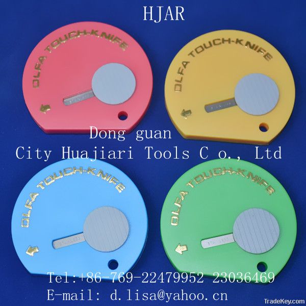 carbon steel office&school utility cutter blades with plastic handle