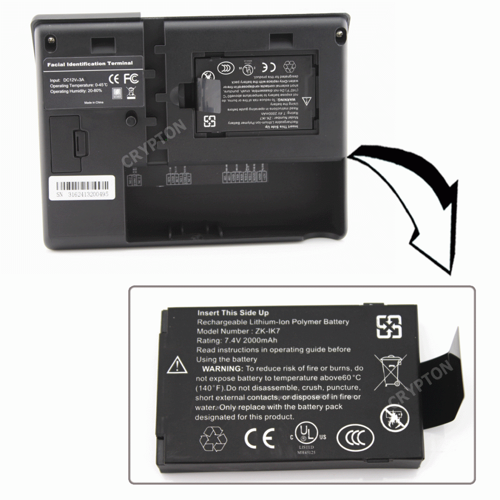 iFace302, ZKSoftware iFace302, ZKSoftware iFace302 Facial Recognition Access Control