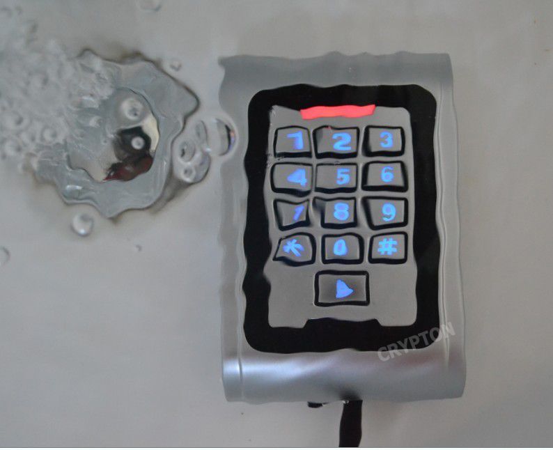Metal Waterproof Access Control, IP68 Access Control Keypad