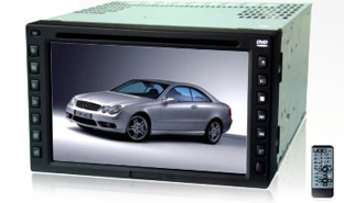 2 Din DVD player with 6.5inch Panel &TV