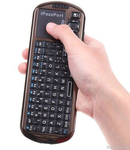 Smart TV Remote Keyboard with Touchpad&Laser Pointer