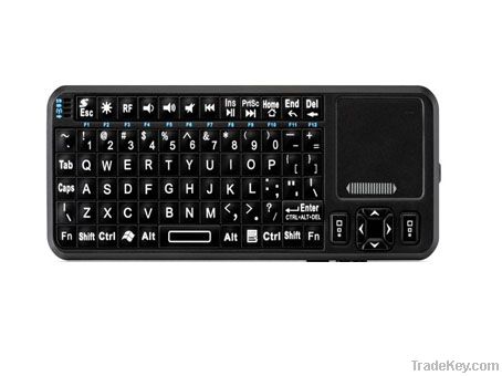 Mini wireless handheld keyboard