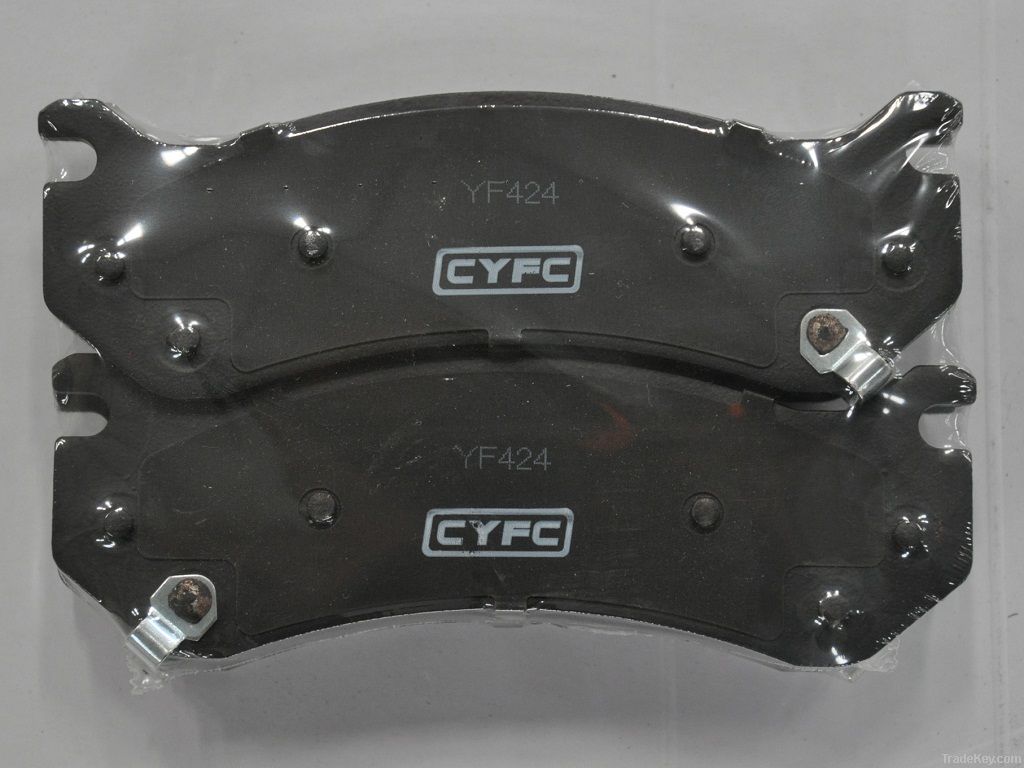 Brake pad for Cadillac with semi-metallic