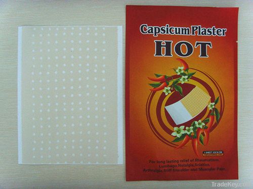 Hot capsicum plaster