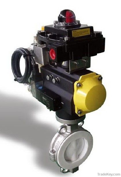 Pneumatic Control Butterfly Valves (DN15 to DN400)