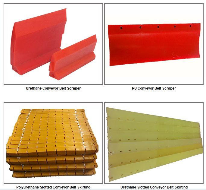 Polyurethane Conveyor Scraper Balde