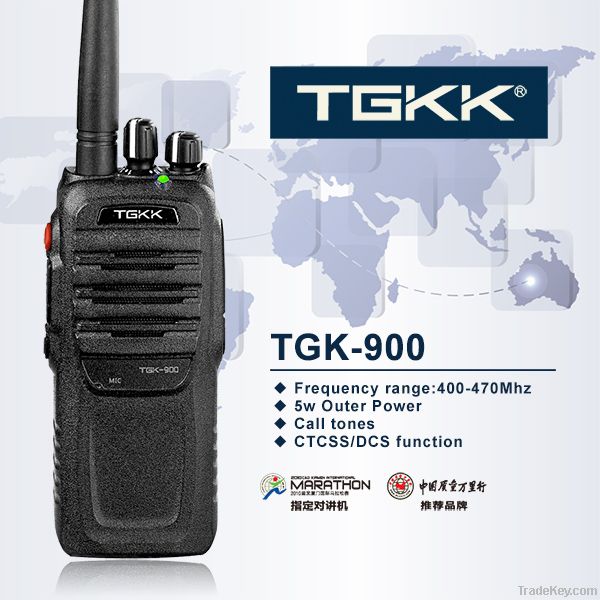 TGK900 5W vhf uhf two way radio