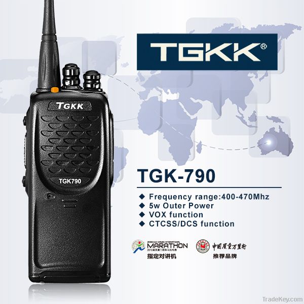 TGK790 5w vox uhf radio transceiver