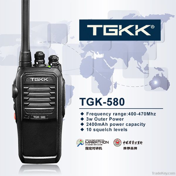 TGK580 3W professional vox walky talky