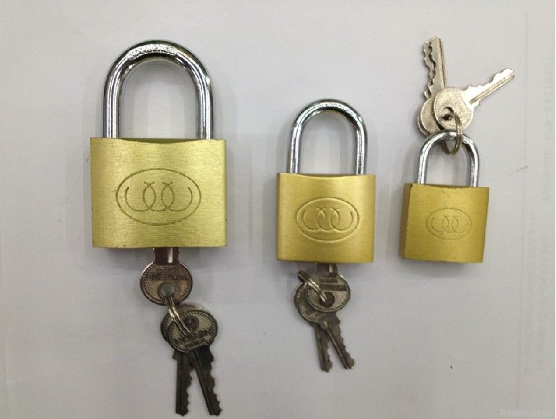 Medium Type Brass Padlock