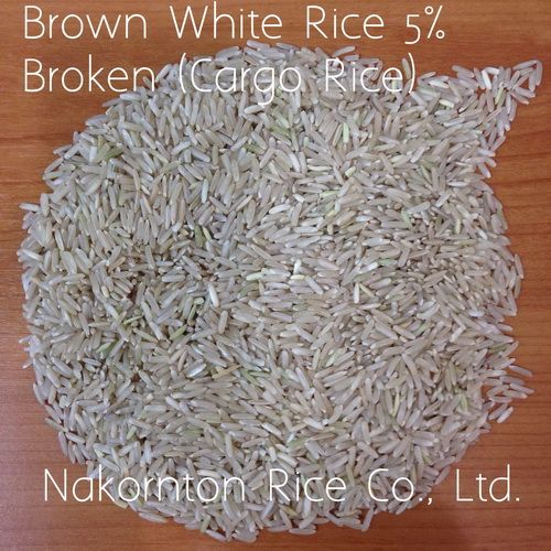 Brown White Rice 5% Broken (Cargo Rice)