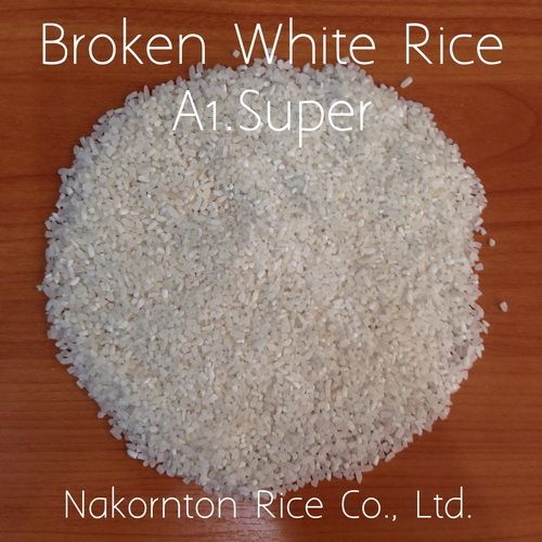 100% Broken White Rice A1 Super Sortexed