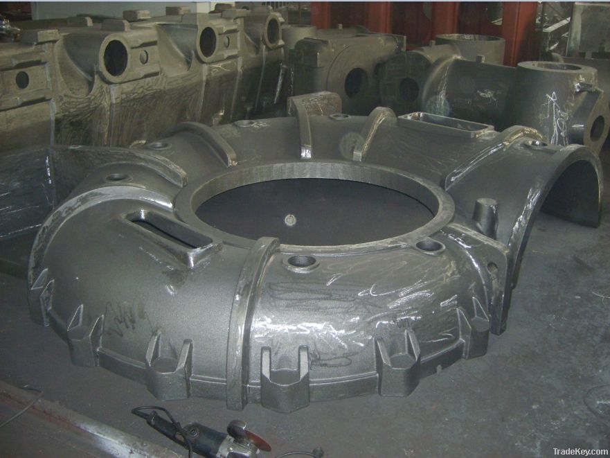 casting parts, steel structure, final machined