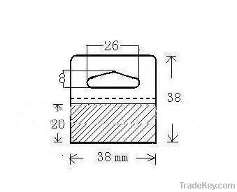 self-adhesive plastic hooks or hang tabs