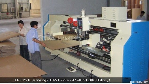 TJ-DS double-sheet double-servo nailing machine