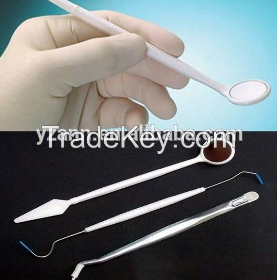 disposable Dental/oral kit/dental mirror/ dental probe disposable oral mirrors set