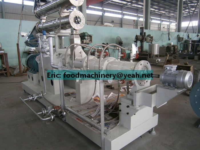 Cat food processing line