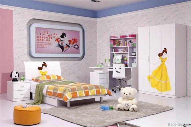 fashion modern children bedroom furniture drawing of Kids Furniture