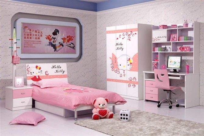 2012 hot sales elegant children furniture is made from E1 MDFboard for
