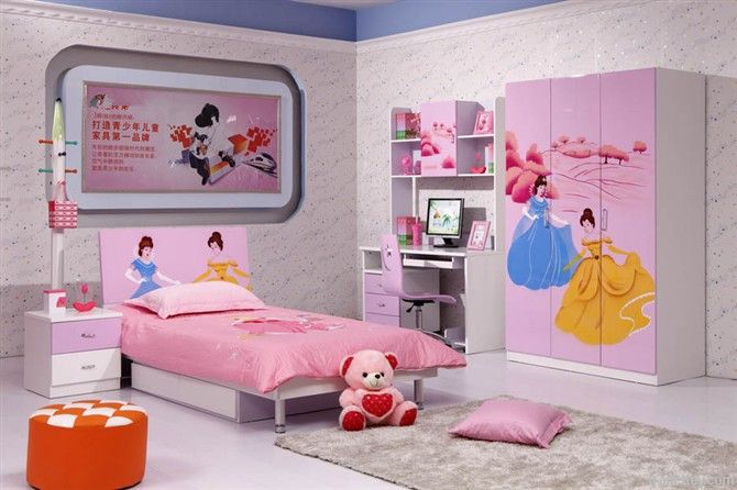 most popular princess children bedroom furniture