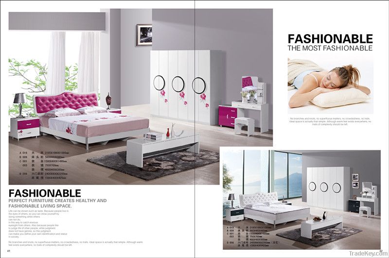 modern  deisgn furniture colorful  bedroom sets