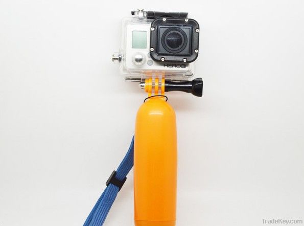 Floaty bobber with strap and screw for Gopro Hero 3+/3/2/1