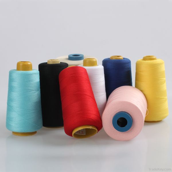 100% polyester sewing machine thread