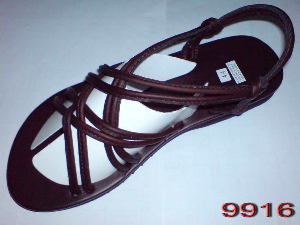 Leather sandals