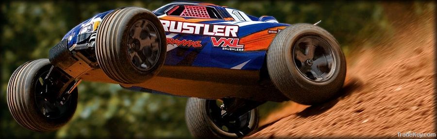 Traxxas Rustler VXL RTR with New 2.4 Radio