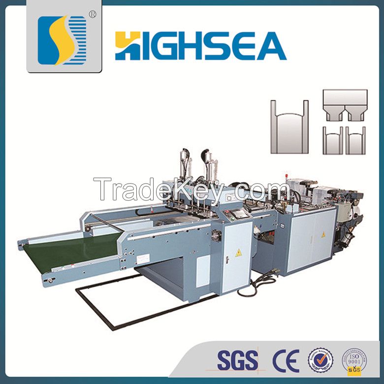 High Speed PE Plastic T-Shirt Bag Making Machine