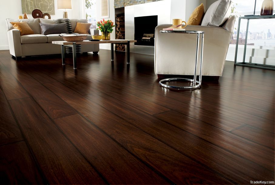 HDF laminate flooring