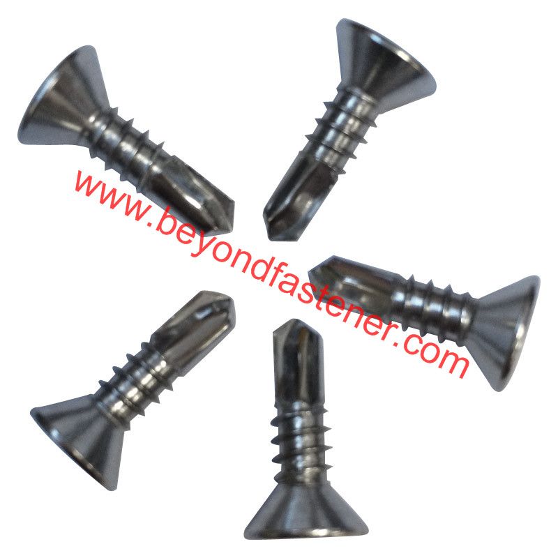 Screw Black screw Flat head self tapping screw