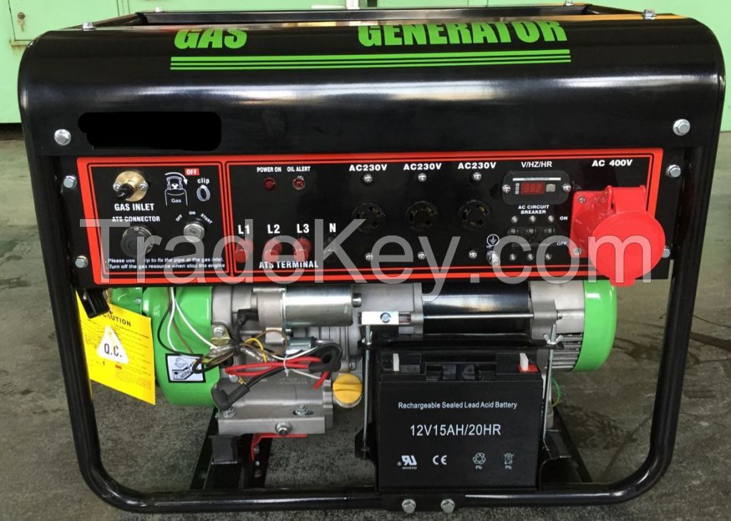 LPG/Natural Gas/Gasoline 3 in 1 Generators & Water pumps 