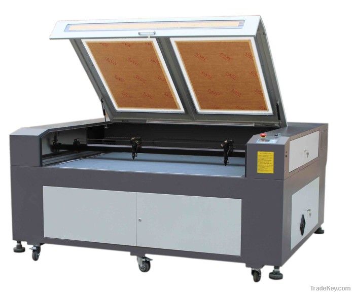 double heads laser engraving and cutting machine
