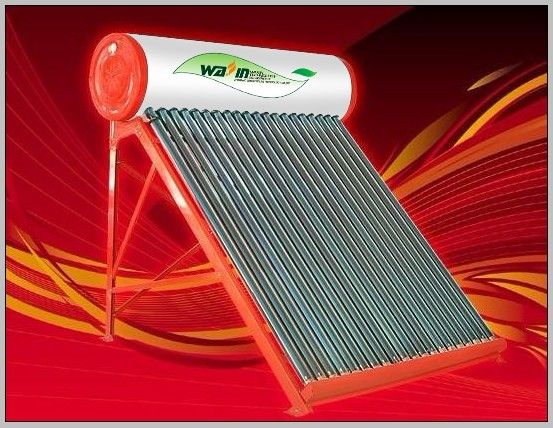 Compact Non-pressure Solar Water Heater Galvanized Steel 300L.