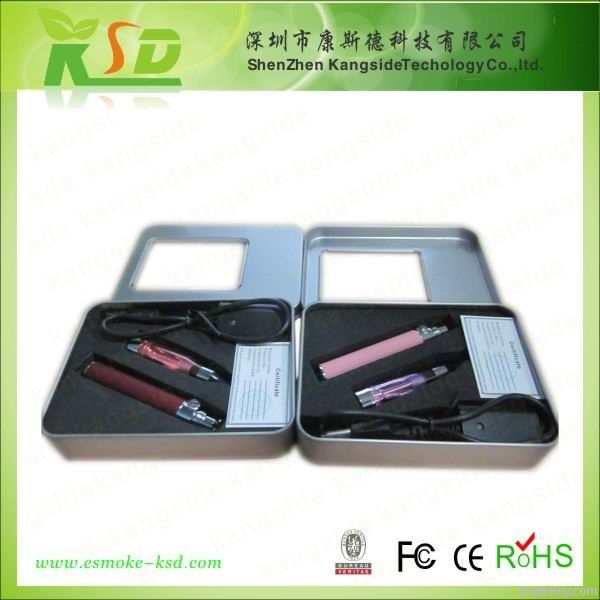 new e-cig 2013 ego ce4 metal box set starter kit ego