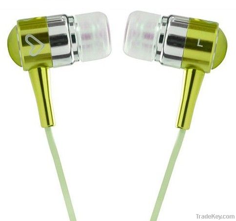 stereo metal earphone for mp3/mp4
