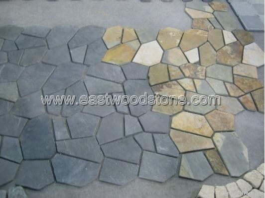 Slate crazy stone paving for exterior
