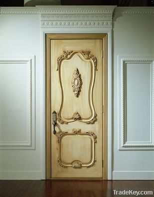 wood carved door