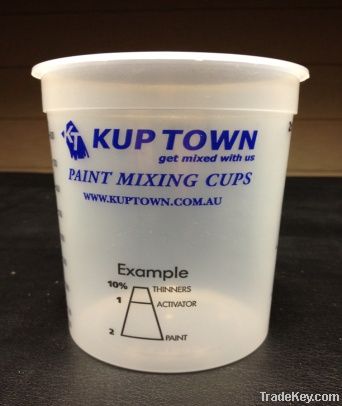 Kup Town Calibrated Cups