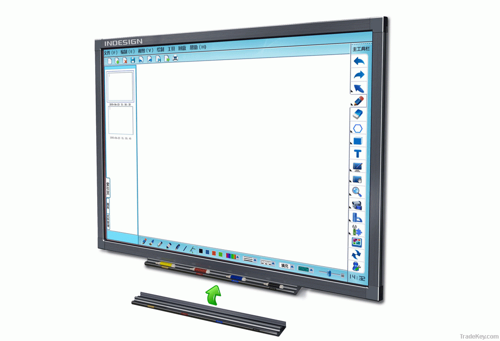 78'' interactive whiteboard